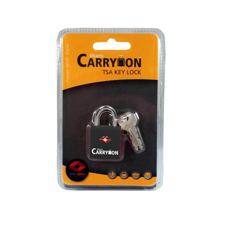 Naftali Tsar 1 Lock 2 Keys Blister - Black TLL03BK